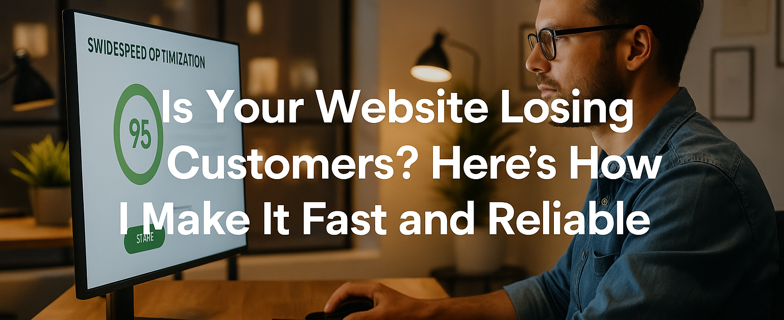 Website speed optimization by Code with Waqas