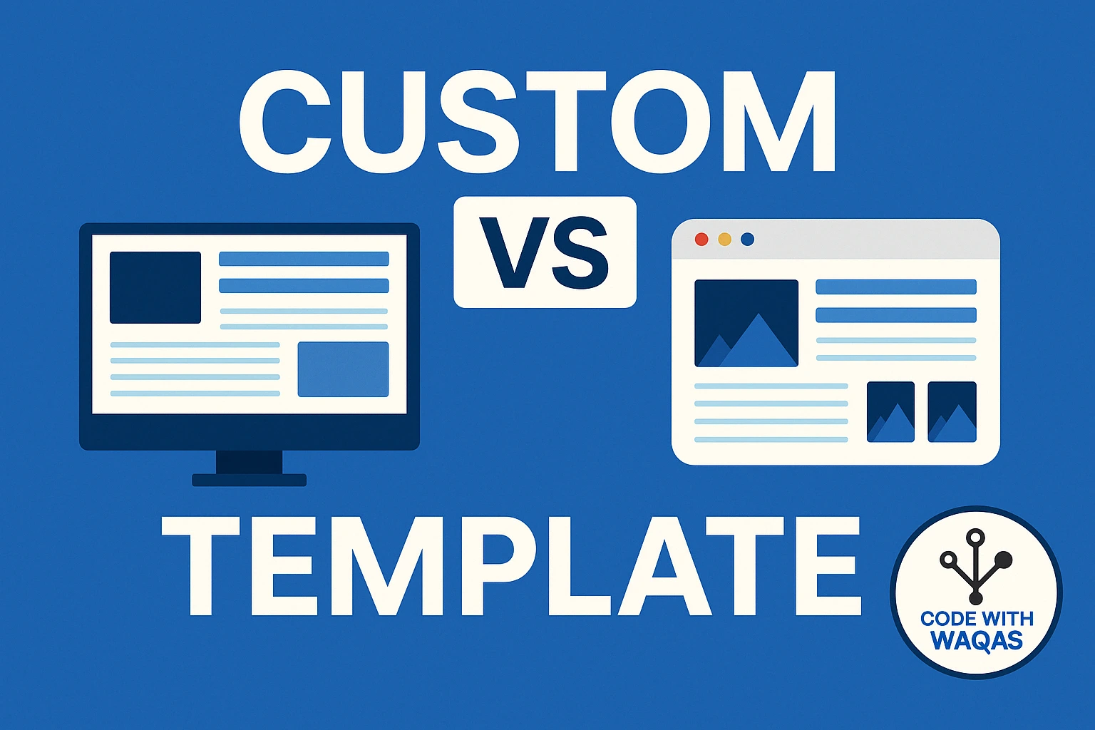 Custom-Built Website vs Templates: What’s Best for Your Business?