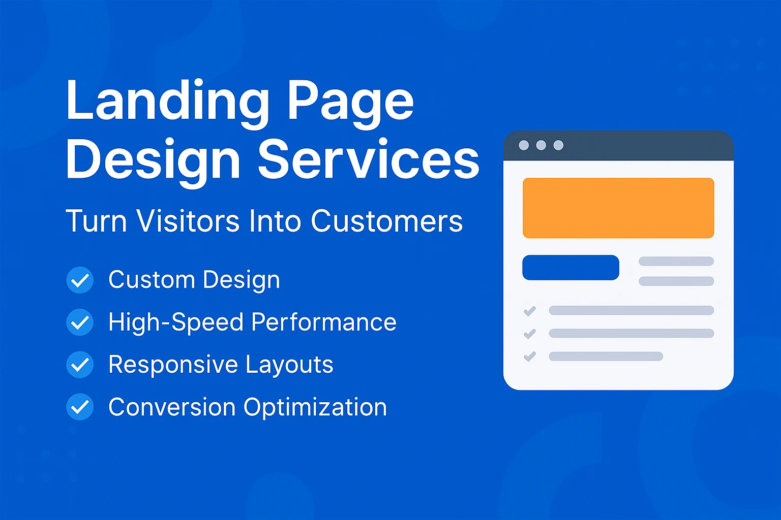 Landing Page Design Services – Code With Waqas