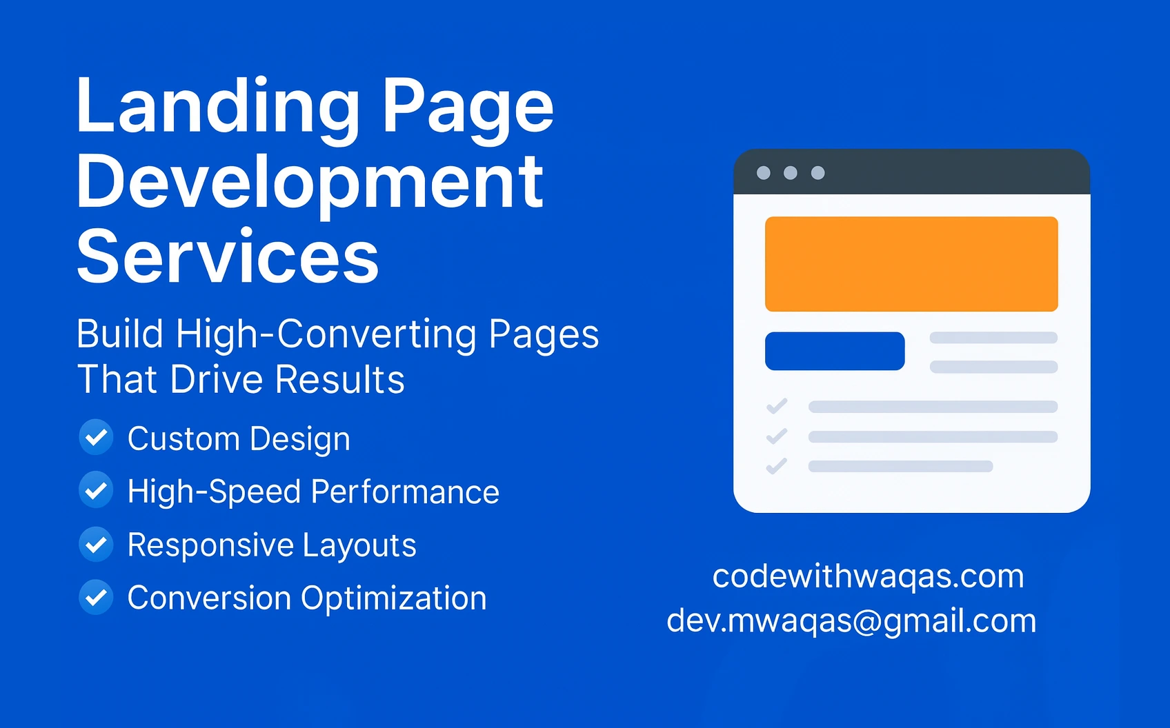 Landing Page Development Services – Build High-Converting Pages