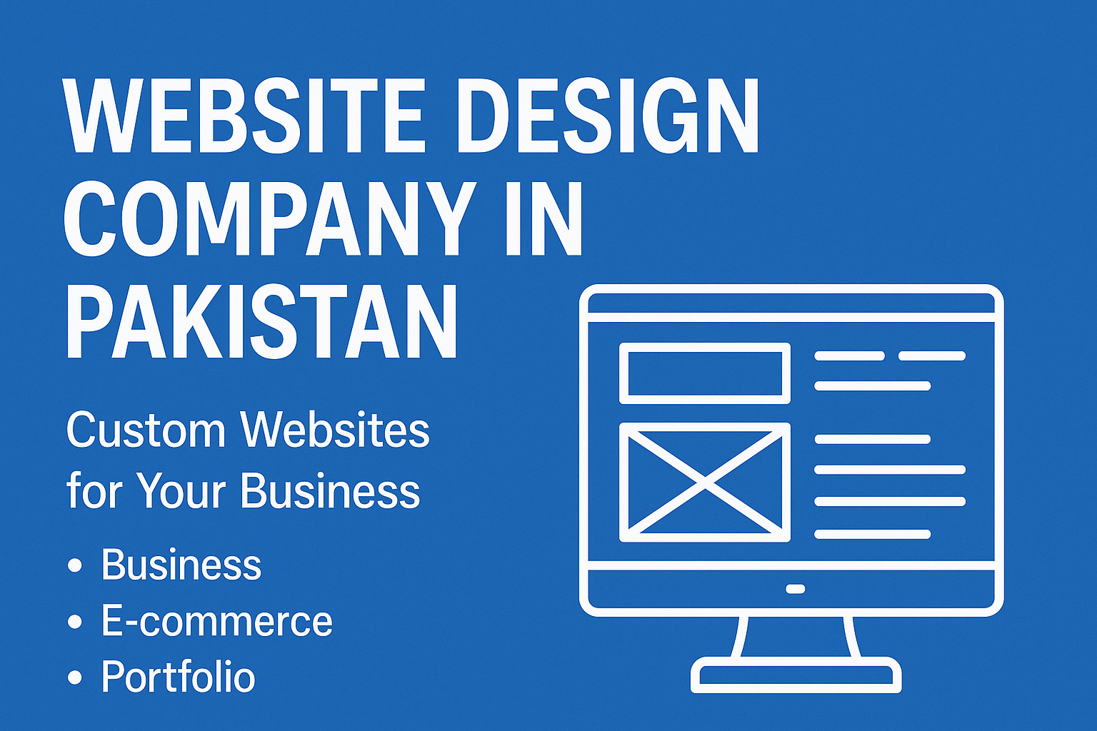 Website Design Company in Pakistan | Modern Web Design by Waqas