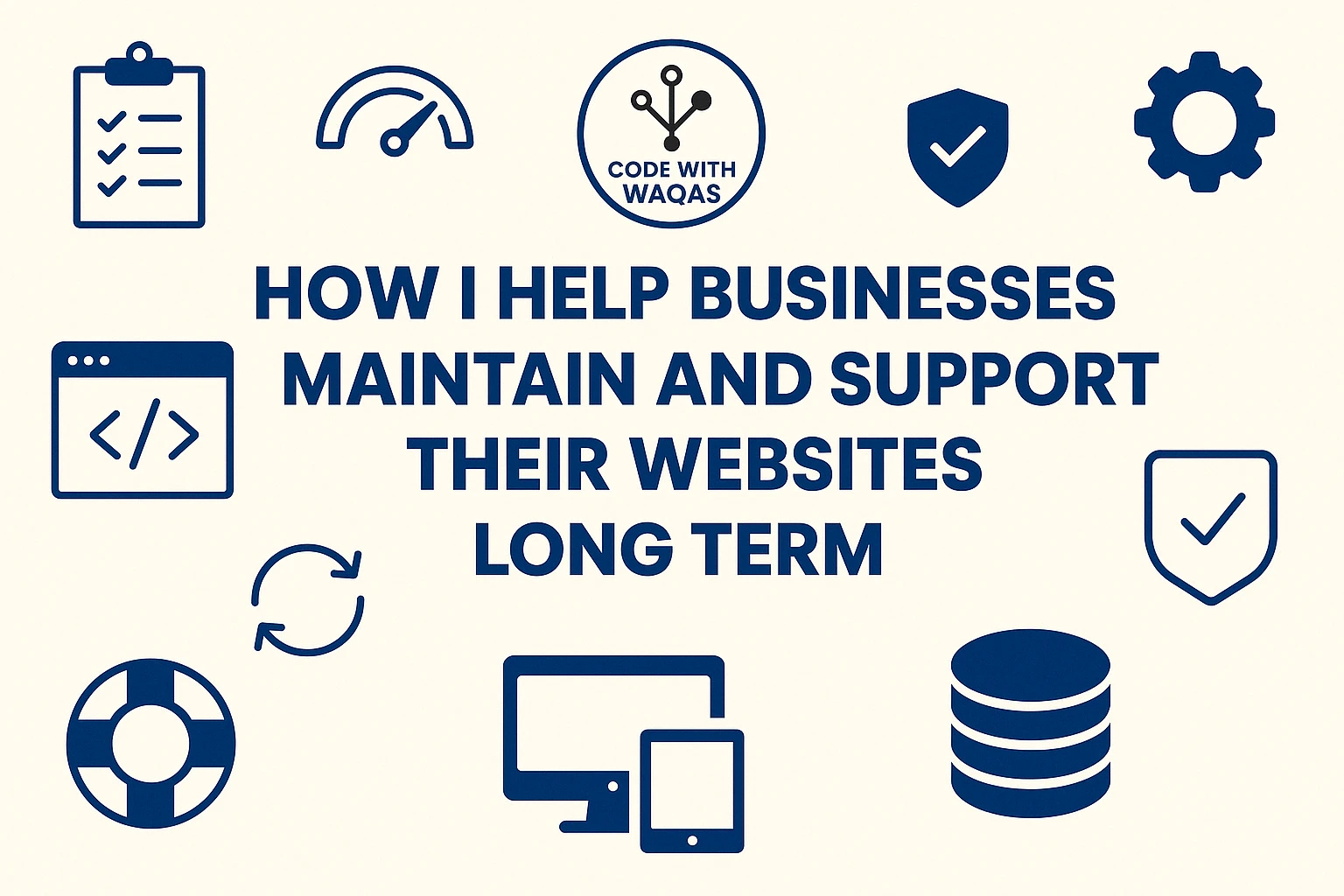 Ongoing Website Support and Maintenance for Businesses – What I Offer